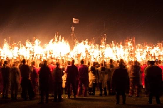 Il mito dei vichinghi rivive nelle isole Shetland