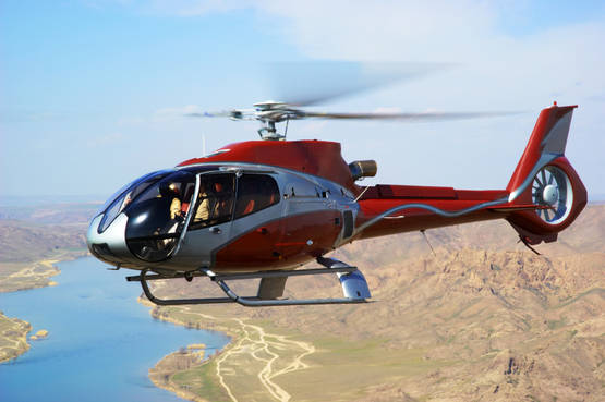 Un volo in elicottero, e vedi il mondo in modo nuovo