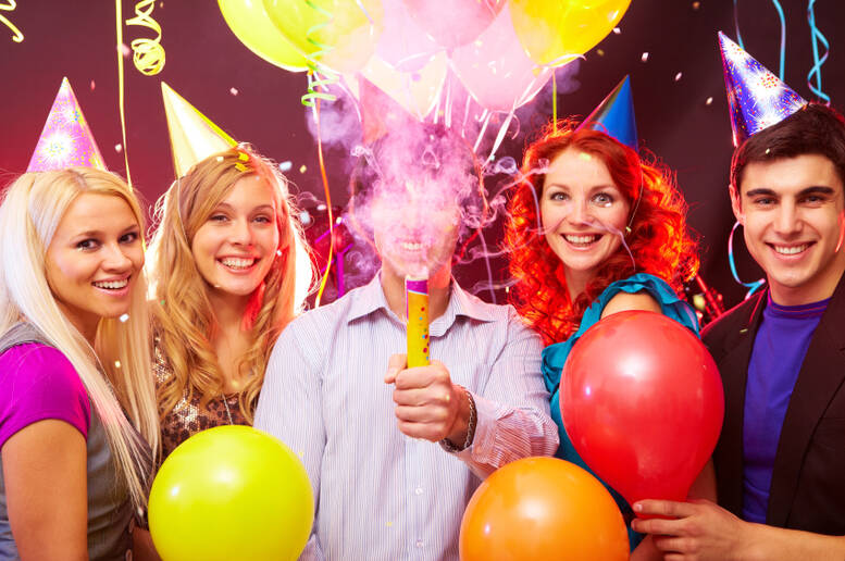 Il protagonista assoluto della festa? Il festeggiato, naturalmente!