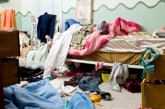 Troppo disordine in casa: come al mercato