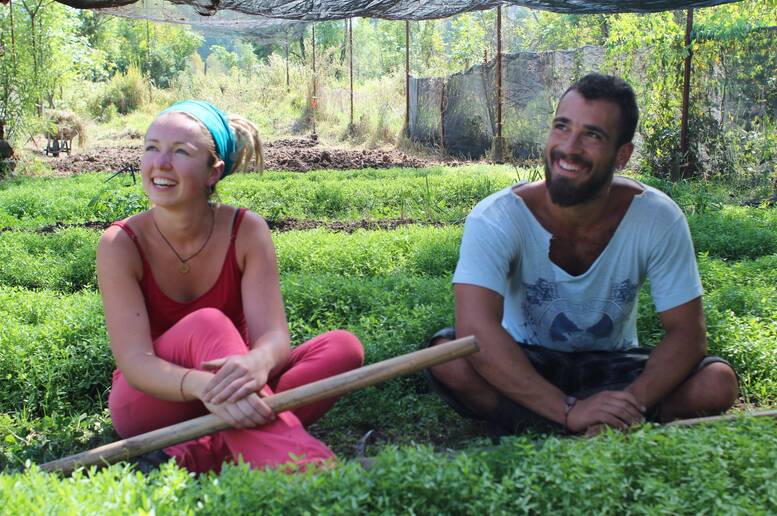 Una delle tante attività lavorative proposte dal portale Workaway