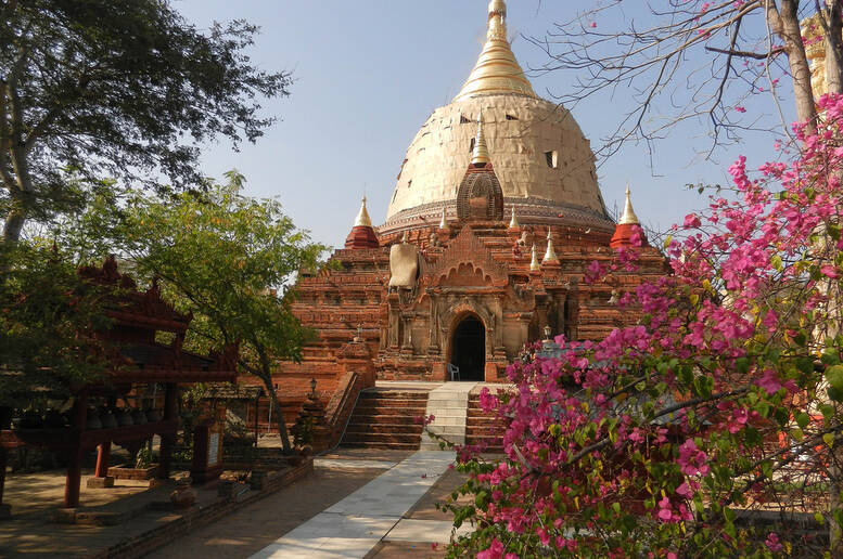 Uno dei più suggestivi templi di Bagan