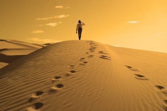 Un viaggio nel deserto per riscoprire l'armonia con sé stessi e con il mondo che ci circonda