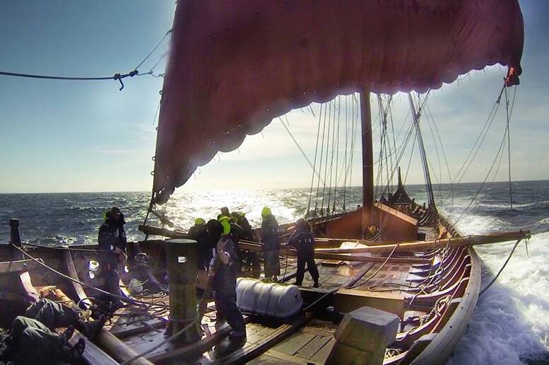 Draken Harald Hårfagre, la nave vichinga in navigazione più grande al mondo