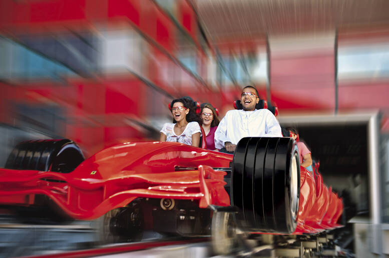 Il Ferrari World è il tempio del divertimento