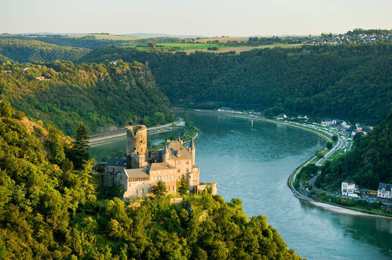 Uno dei suggestivi panorami da scoprire lungo l'itinerario in Germania