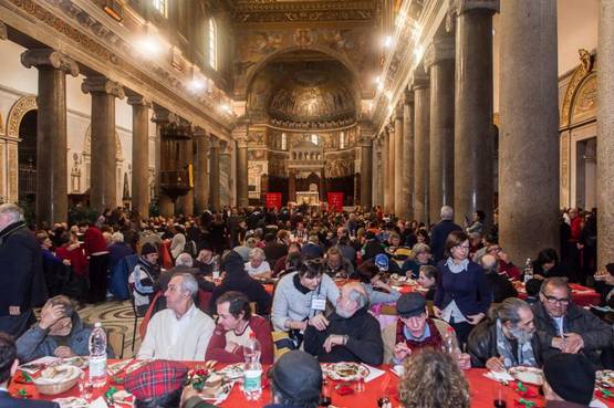 Mensa dei poveri Natale