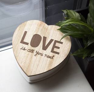 Romantica scatola portaoggetti