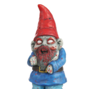 Nano da giardino zombie