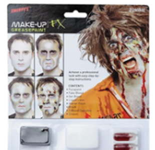 Kit make up zombie