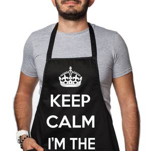 Grembiule per barbecue Keep Calm