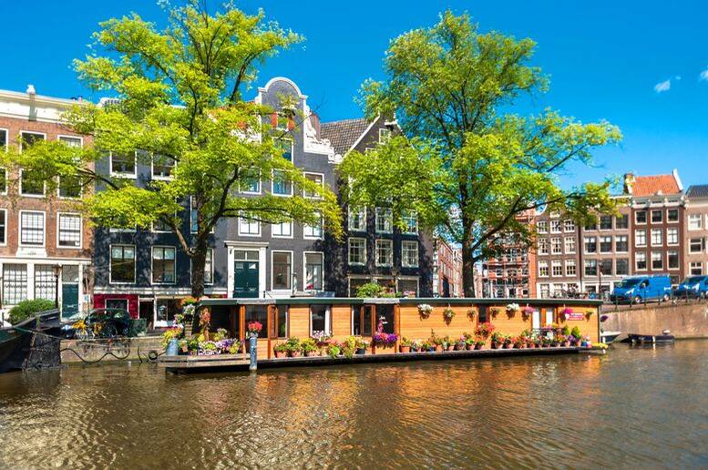 Le case galleggianti di Amsterdam