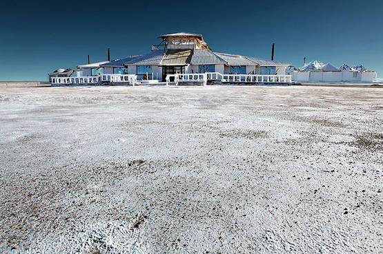 L'hotel Palacio de Sal in Bolivia