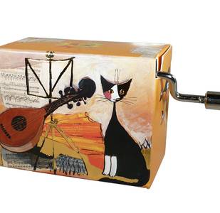 Carillon Gatto e Chitarra