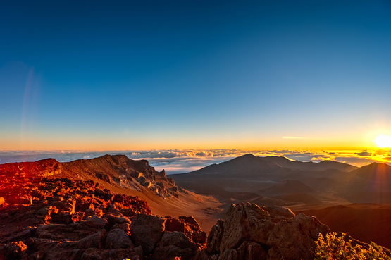 Salta in sella e scendi le pendici del vulcano Haleakala!